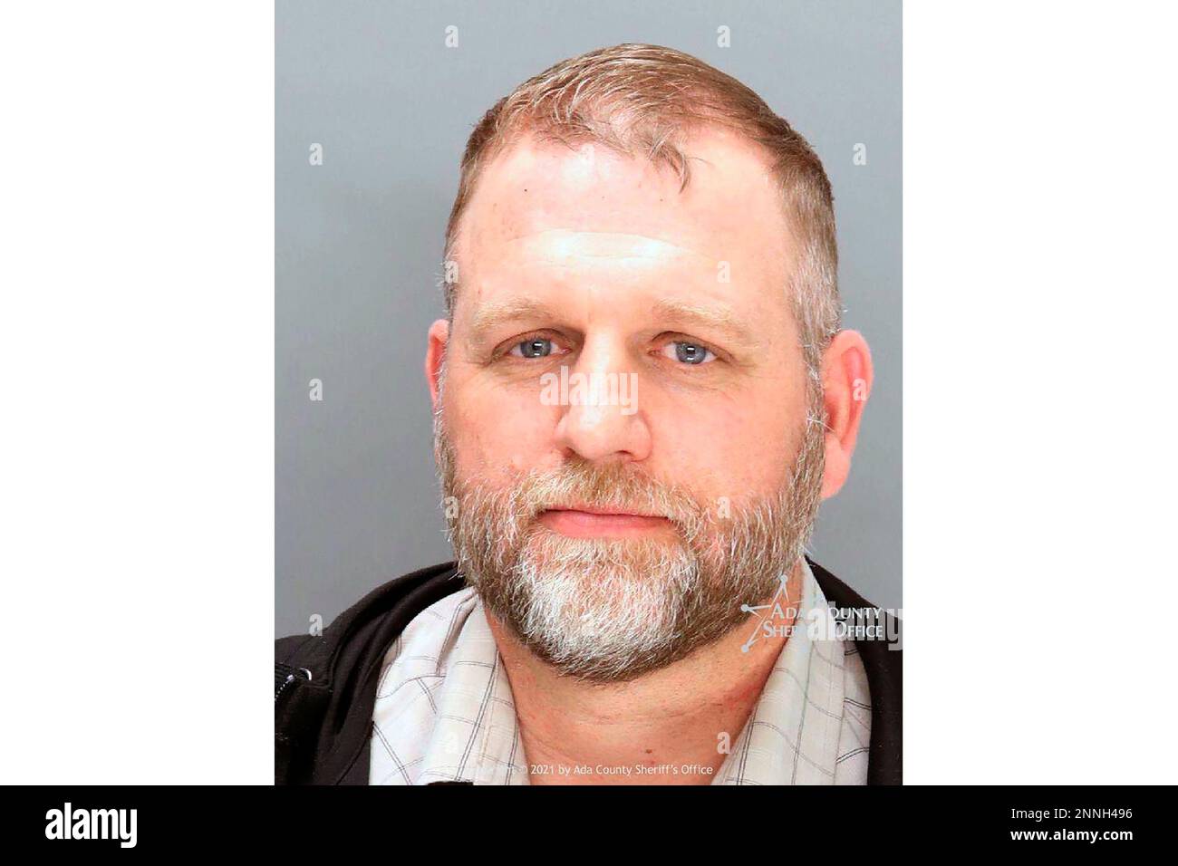 This undated booking photo provided by the Ada County Sheriff's Office