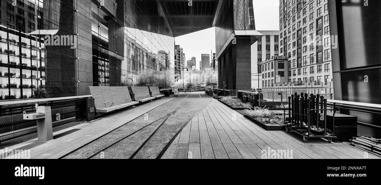 High Line, Hudson Yards, New York City, New York, USA Stockfoto