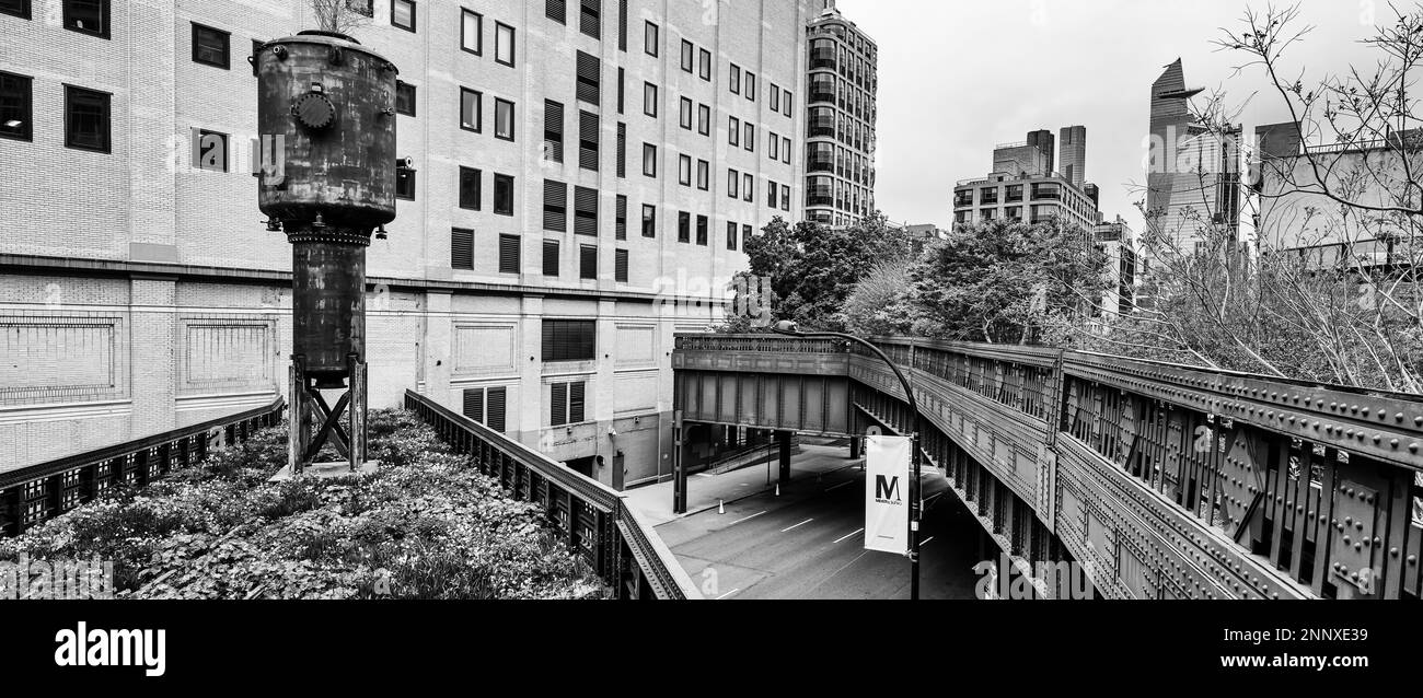 High Line, Hudson Yards, New York City, New York, USA Stockfoto