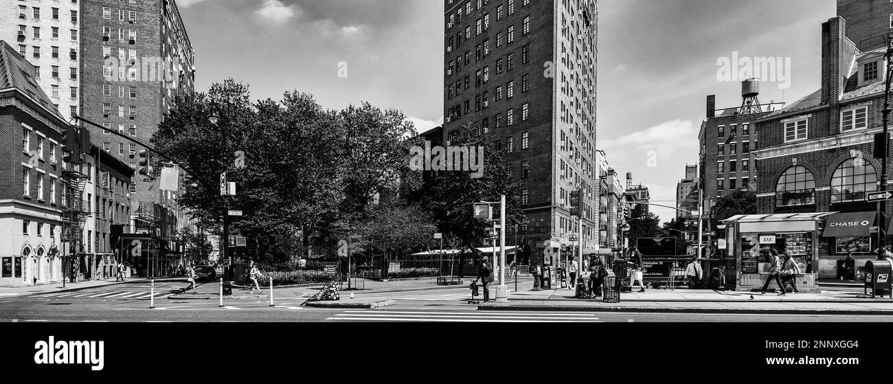 City Street, Greenwich Village, New York City, New York, USA Stockfoto