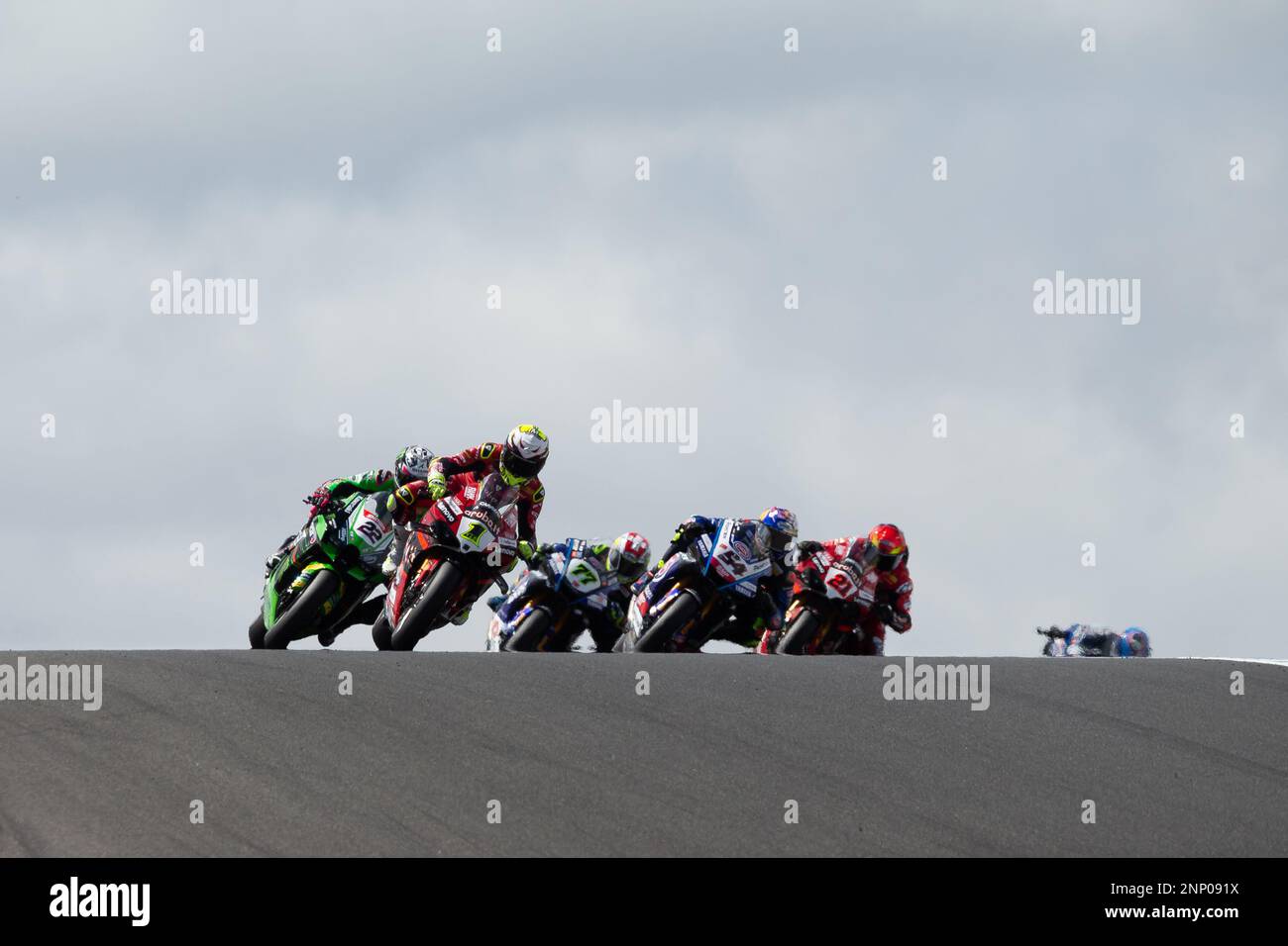 Phillip Island, Australien, 26. Februar 2023. Alvaro Bautista von ESP auf dem Aruba.IT Racing – Ducati Ducati während der FIM-Superbike-Weltmeisterschaft 2023 auf der Phillip Island Circuit am 26. Februar 2023 in Phillip Island, Australien. Kredit: Dave Hewison/Speed Media/Alamy Live News Stockfoto