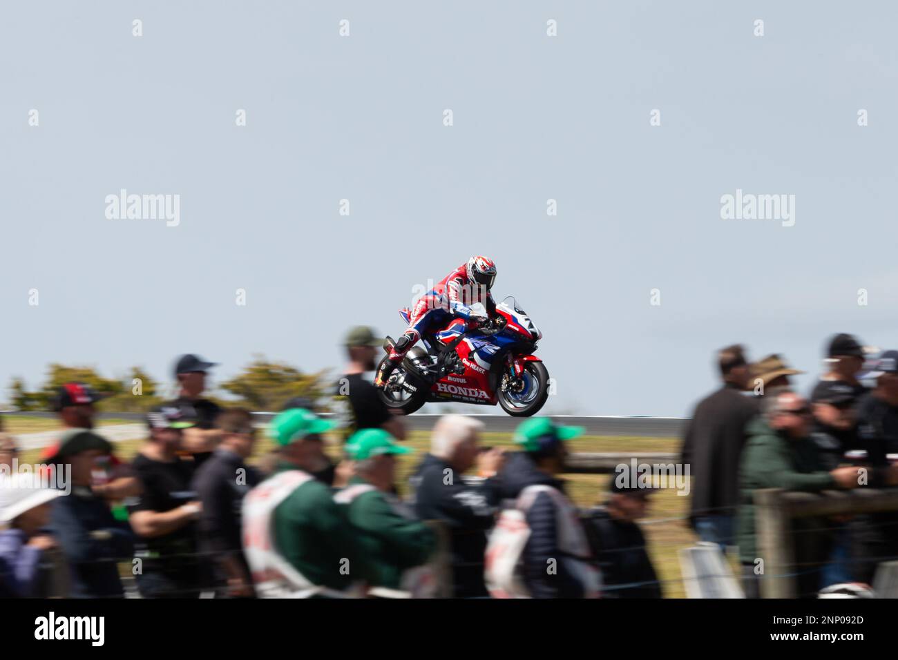 Phillip Island, Australien, 26. Februar 2023. Alvaro Bautista von ESP auf dem Aruba.IT Racing – Ducati Ducati während der FIM-Superbike-Weltmeisterschaft 2023 auf der Phillip Island Circuit am 26. Februar 2023 in Phillip Island, Australien. Kredit: Dave Hewison/Speed Media/Alamy Live News Stockfoto