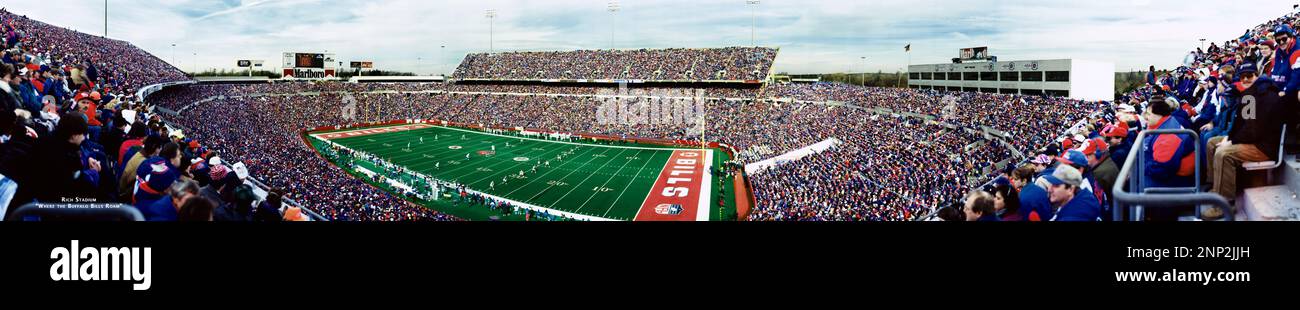 American Football, Rich Stadium, New York, USA Stockfoto