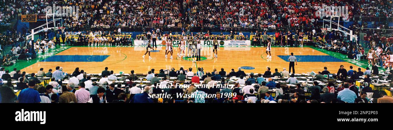 Basketballspiel, Seattle, Washington, USA Stockfoto