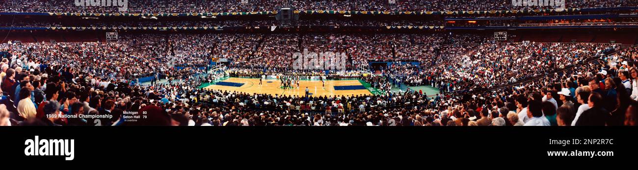 Basketballspiel, USA Stockfoto