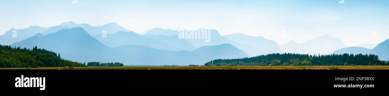 Bow River Valley, Alberta, Kanada Stockfoto