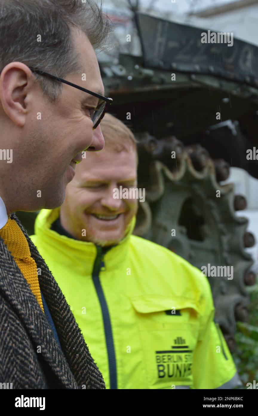 Berlin, Deutschland 24. Februar 2023 Oleksii Makeiev, Botschafter