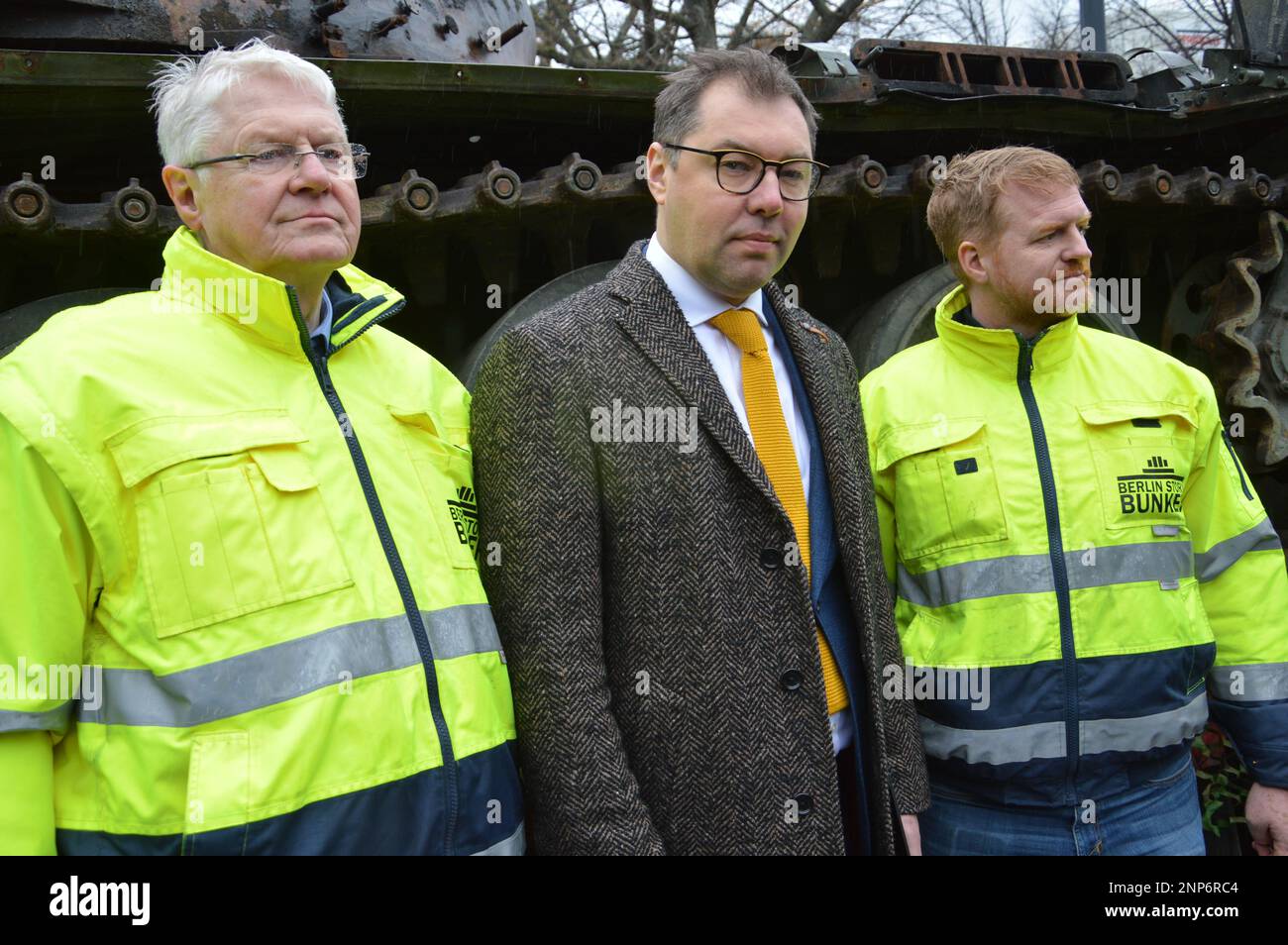 Berlin, Deutschland 24. Februar 2023 Oleksii Makeiev, Botschafter