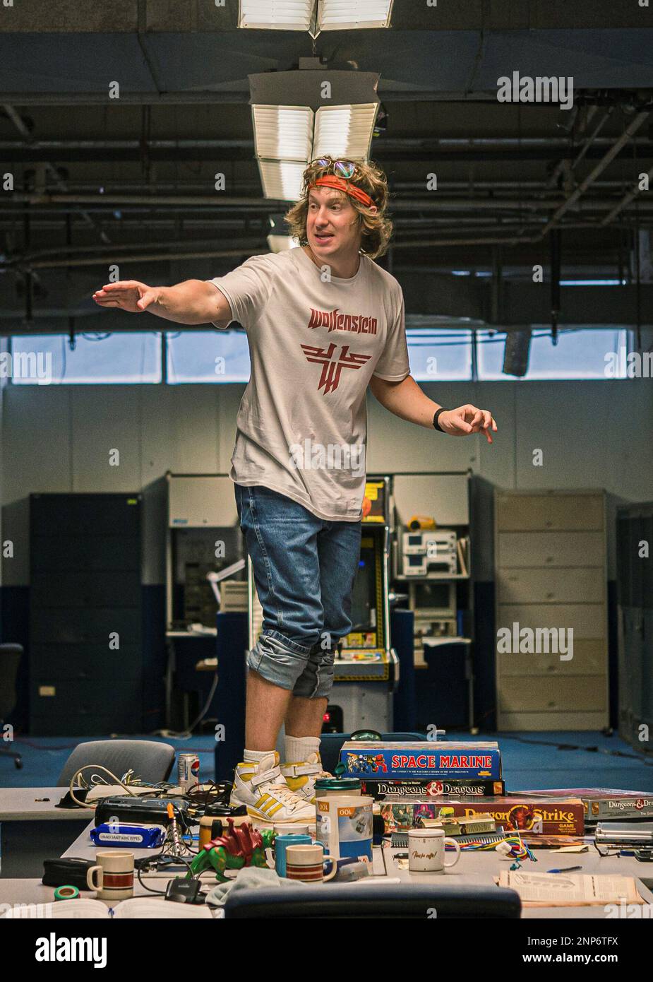 MATT JOHNSON in BLACKBERRY (2023), Regie: MATT JOHNSON. Kredit: RHOMBUS MEDIA / Album Stockfoto MATT JOHNSON in BLACKBERRY (2023), Regie: MATT JOHNSON. Kredit: RHOMBUS MEDIA / Album Stockfoto