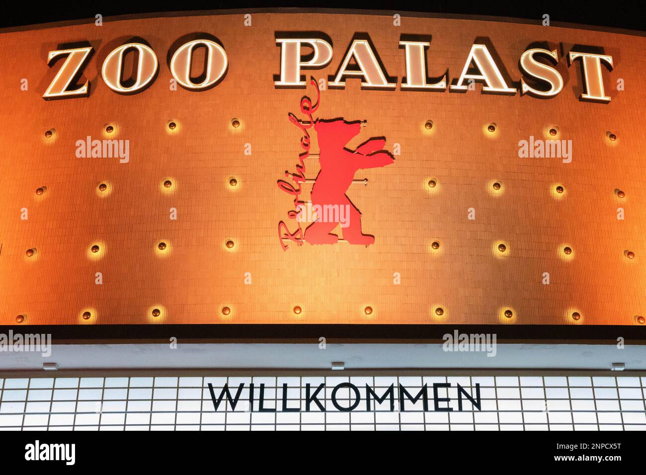 Berlinale 2023 / 73. Internationale Filmfestspiele Berlin im Zoo Palast. Berlin, 23.02.2023 Stockfoto