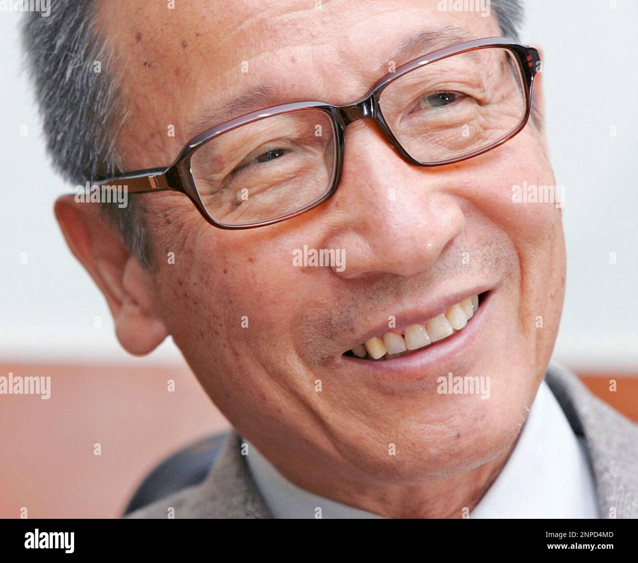 FILE Japanese pop music composer Kyohei Tsutsumi speaks during an