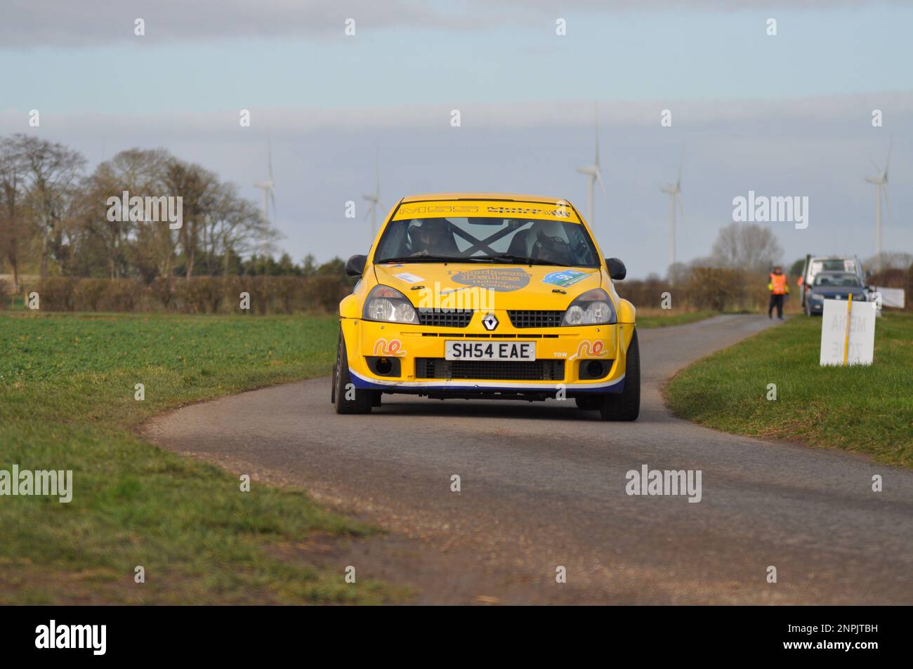 Reed Group, East Riding Stages Car Rally 2023 - Beverley and District Motor Club, Aldbrough, East Riding of Yorkshire, England Stockfoto