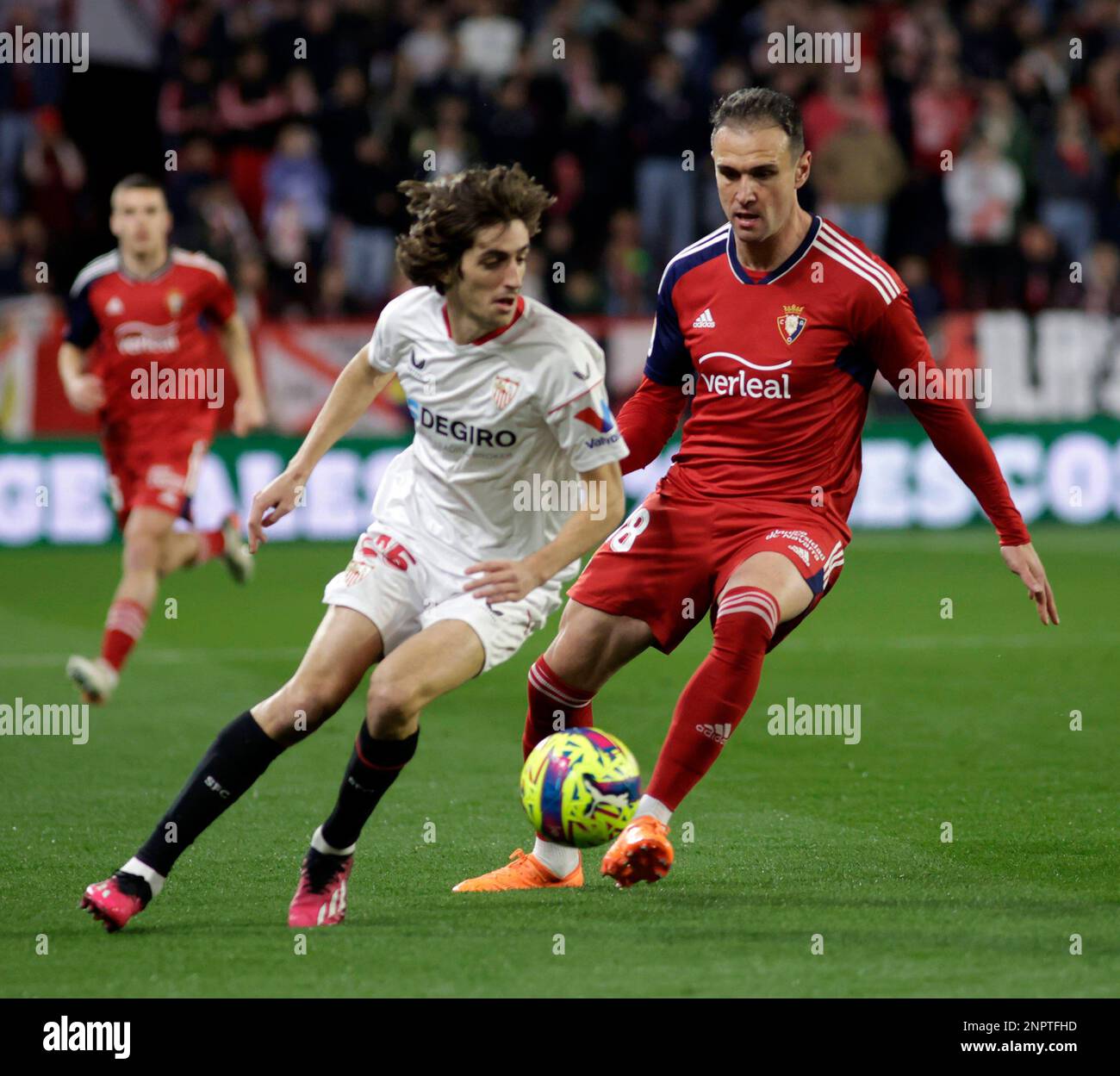 SEVILLA 26/02/2023 JORNADA 23 LIGA SAMTANDER ESTADIO SANCHEZ-PIZJUAN SEVILLA FC-CA OSASUNA.ARCHSEV FOTO MANUEL GÓMEZ Stockfoto