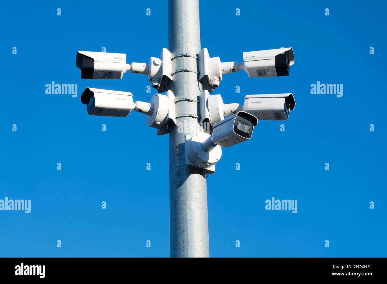 CCTV-Kameras in Polen © Wojciech Strozyk / Alamy Stock Photo Stockfoto