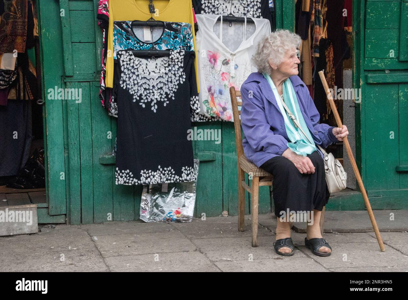 Bazar Rozyckiego, Praga, Warschau, Polen Stockfoto