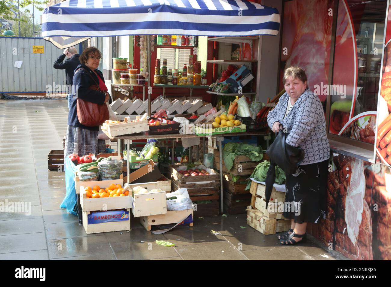 Bazar Rozyckiego, Praga, Warschau, Polen Stockfoto