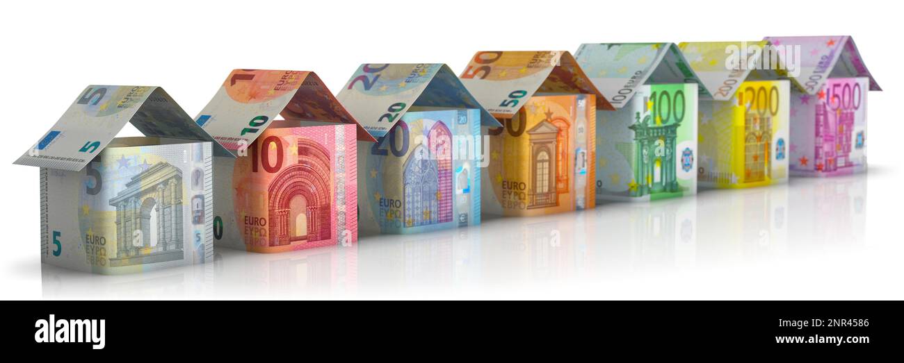 Immobilien-Markt Stockfoto