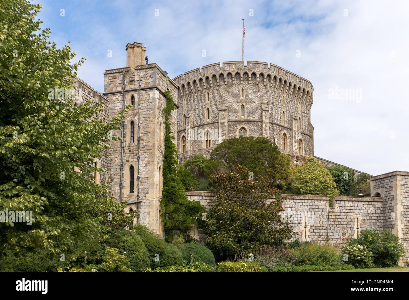 WINDSOR, MAIDENHEAD WINDSOR/UK - JULI 22 : Blick auf Windsor Castle in Windsor, Maidenhead Windsor am 22. Juli 2018 Stockfoto