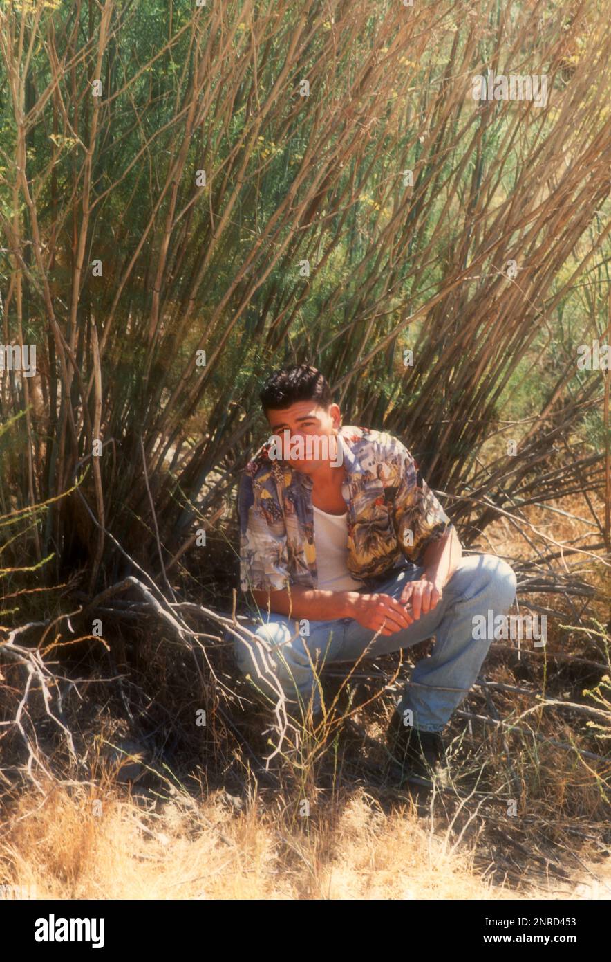 Los Angeles, Kalifornien, USA 1. Juli 1996 (EXKLUSIV) Actor Kyle Candler posiert am 1. Juli 1996 bei einem exklusiven Fotoshooting in Los Angeles, Kalifornien, USA. Foto: Barry King/Alamy Stock Photo Stockfoto