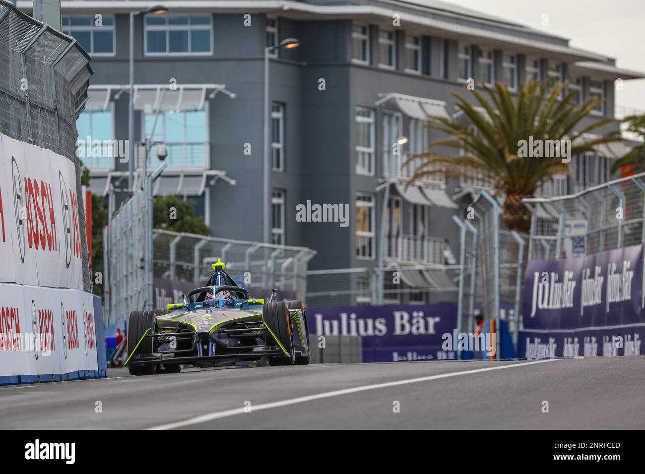 04 VAN DER LINDE Kelvin (zfa), Team ABT – CUPRA, Spark-Mahindra, Mahindra M9-Electro, Action während des 2023. EPrix in Kapstadt, 4. Tagung der ABB FIA Formel E-Weltmeisterschaft 2022-23, auf der Cap Town Street Circuit vom 23. Bis 25. Februar, in Kapstadt, Südafrika – Foto: ALEXANDRE GUILLAUMOT/DPPI/LIVEMEDIA Stockfoto