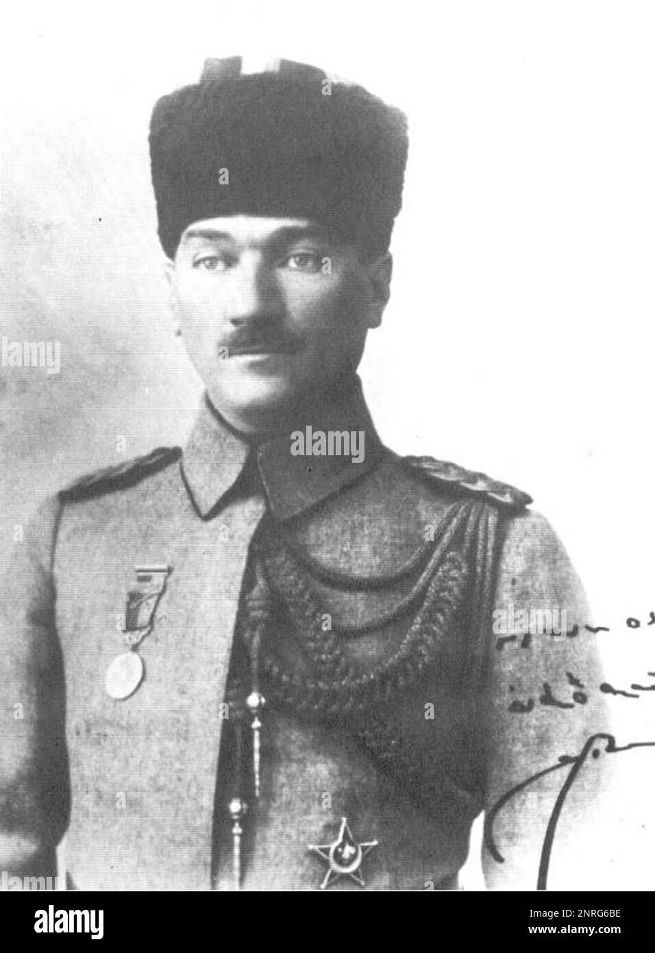 Mustafa Kemal Pascha Stockfoto