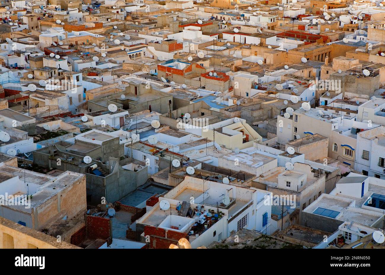 Tunez: Sousse.Roofs der medina Stockfoto