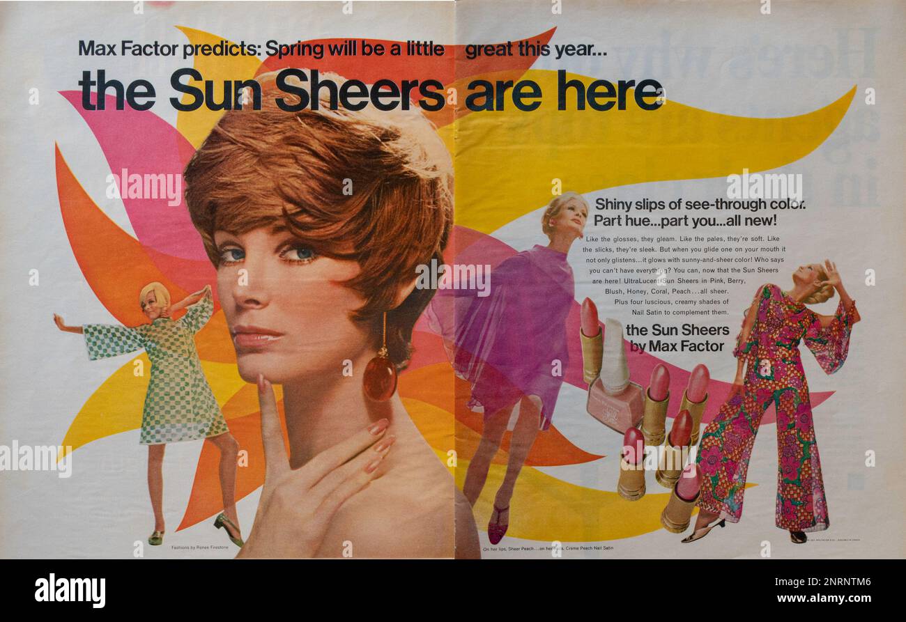 Vintage „Life“ Magazine, 10. März 1967, Werbeanzeige, USA Stockfoto