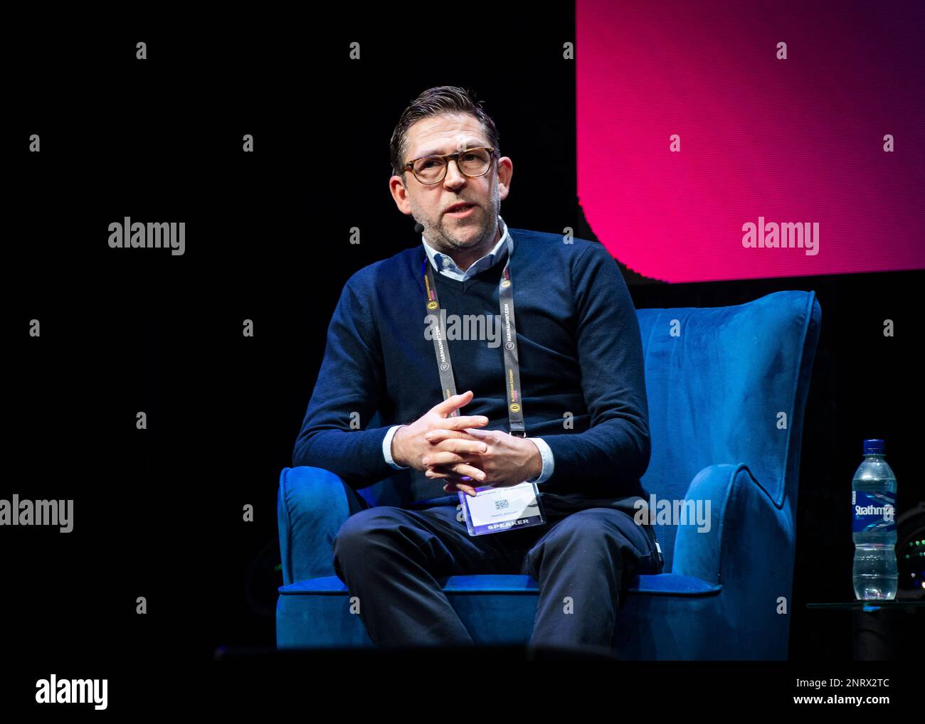 London, Großbritannien, Montag, 27. Mai 2023 Daniel Antcliff auf der Bühne der Blockchain Economy, bei Magazine, Greenwich. Kredit: DavidJensen / Empics Entertainment / Alamy Live News Stockfoto