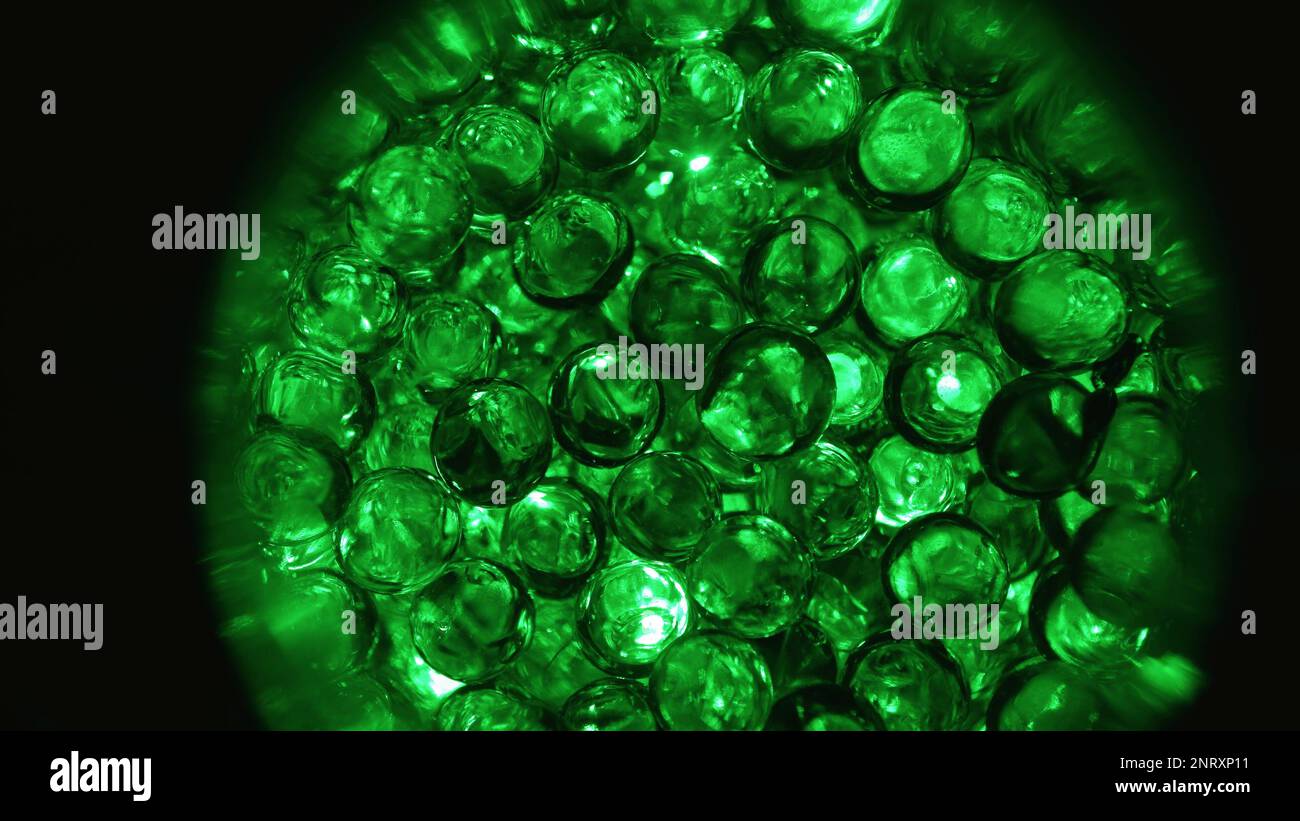 Zellteilung, Morula- und Embryobildung. Das Konzept der Eizelle, Makrovideo unter dem Mikroskop. Zur Animation der frühen Embryonalentwicklung. Konz Stockfoto