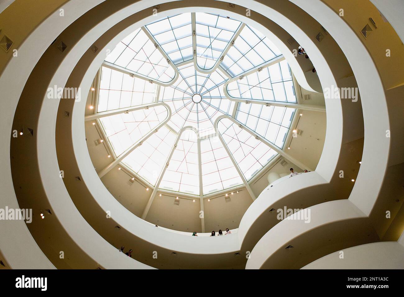 Guggenheim Museum, Innenansicht, New York City, USA Stockfoto