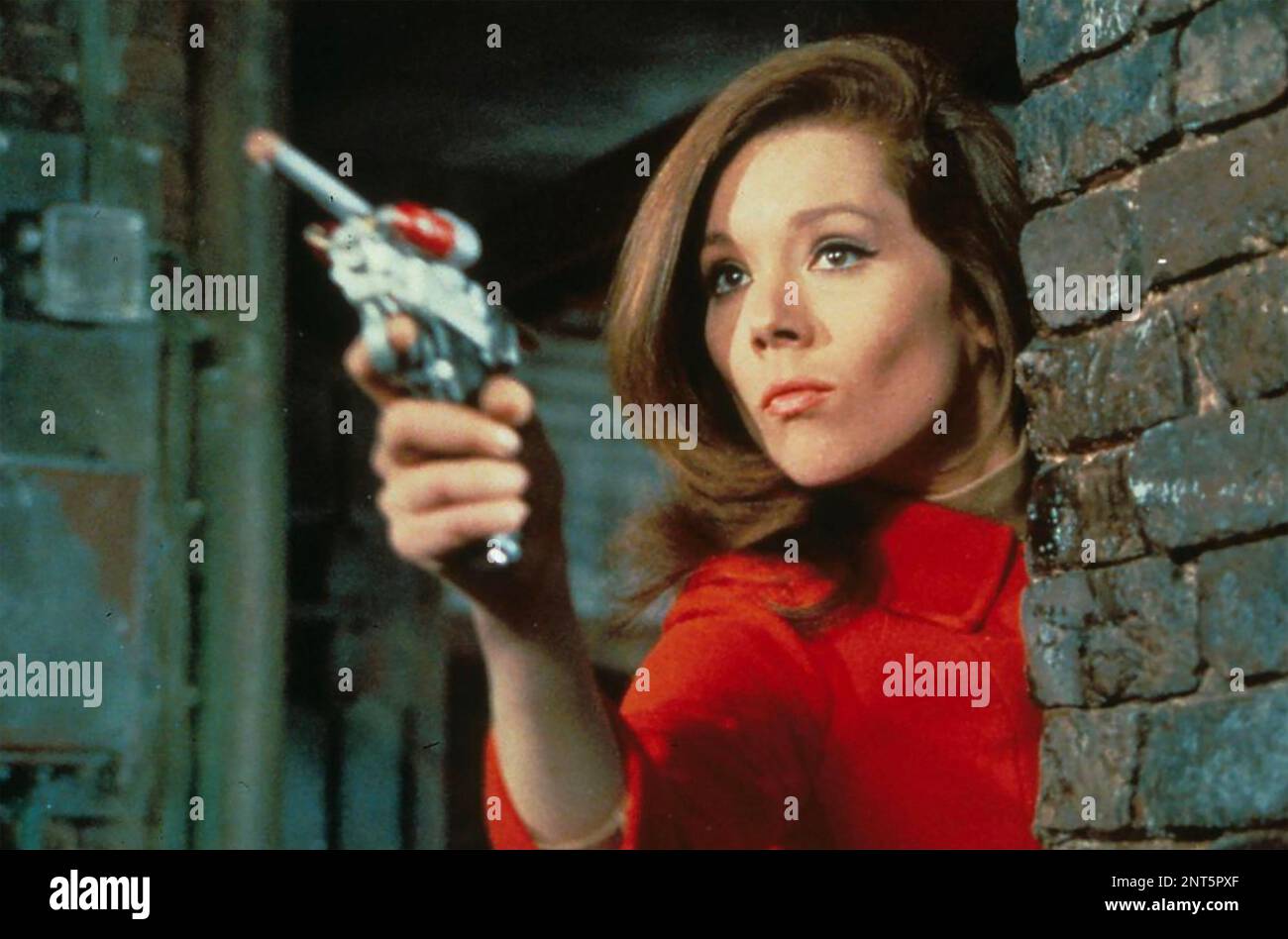 DIE AVENGERS 1961-69 ABC TV-Serie mit Diana Rigg als Emma Peel Stockfoto