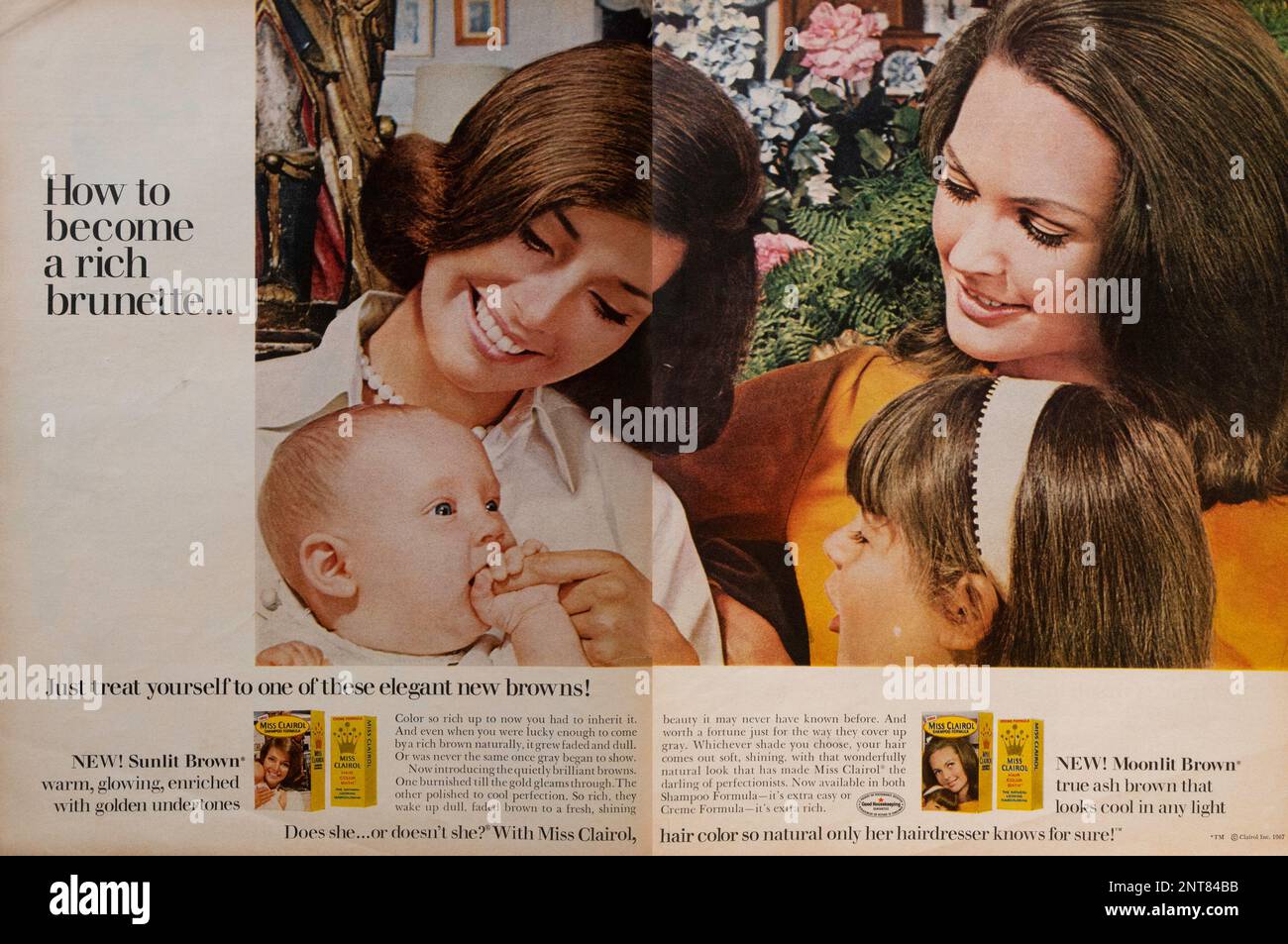 Vintage „Life“ Magazine 26. Januar 1968 Ausgabe Werbung, USA Stockfoto