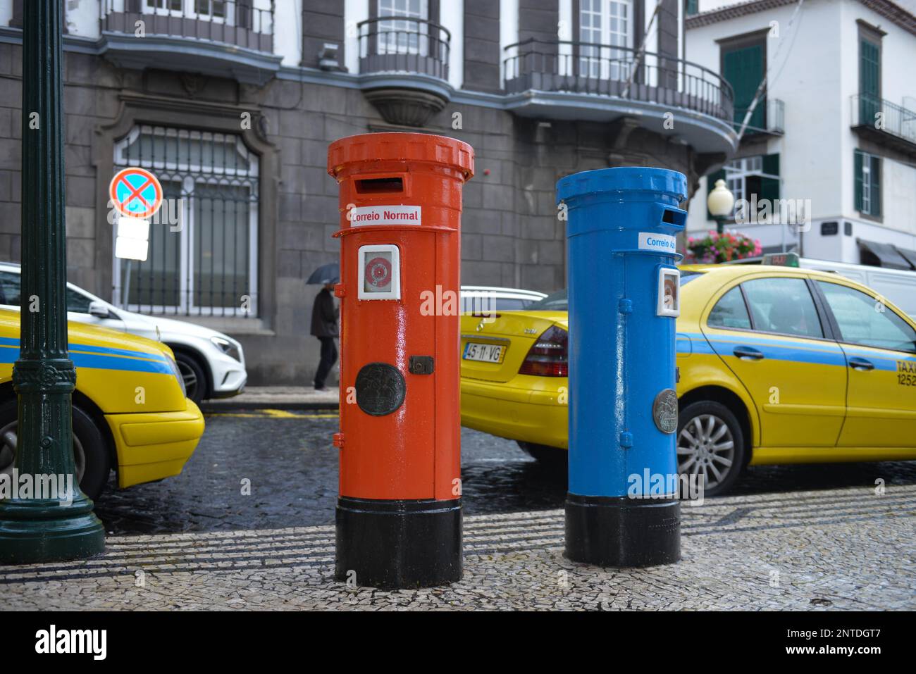 Mailbox, Funchal, Madeira, Portugal Stockfoto