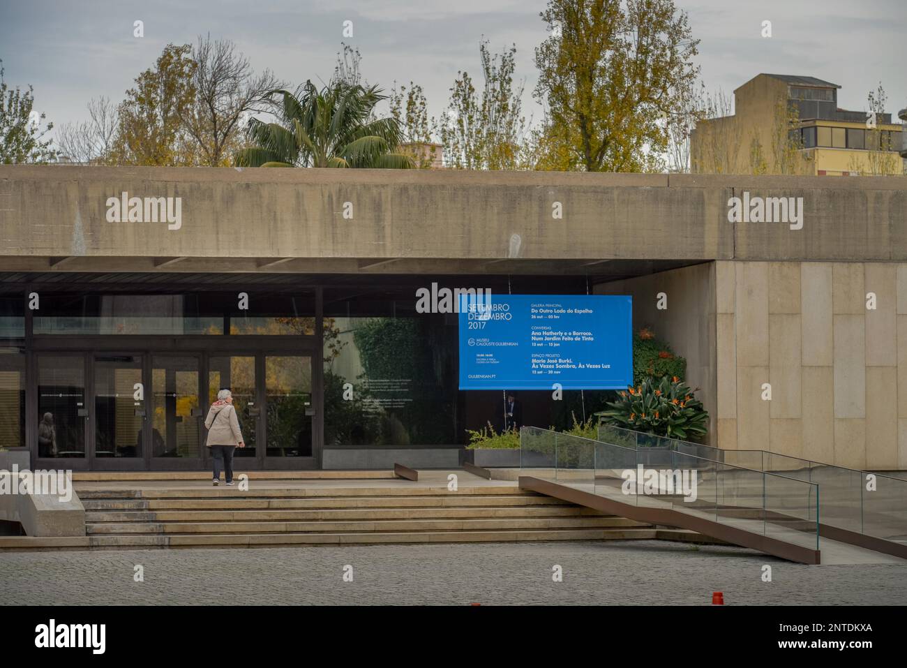 Museu Calouste Gulbenkian, Av. De Berna, Lissabon, Portugal Stockfoto