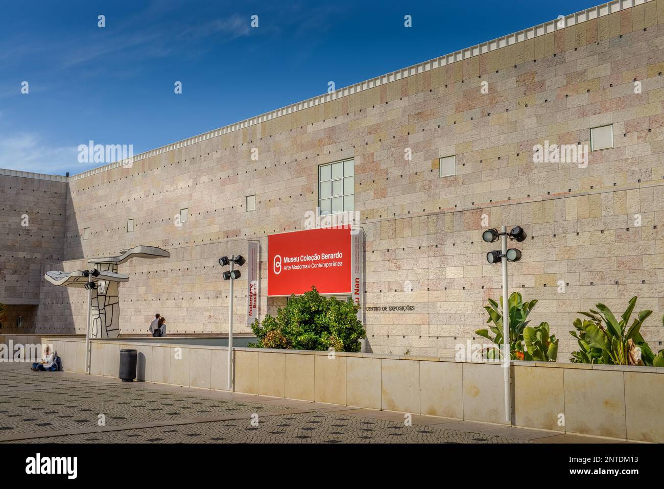 Museu Colecao Berardo Kunstmuseum, Belem, Lissabon, Portugal Stockfoto