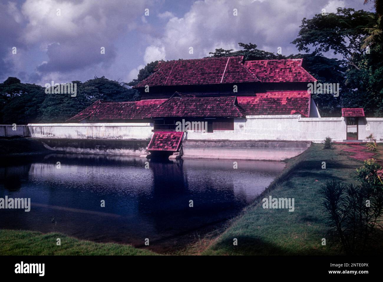 Krishnapuram Palace aus dem 18. Jahrhundert in Kajamkulam, Kerala, Südindien, Indien, Asien Stockfoto