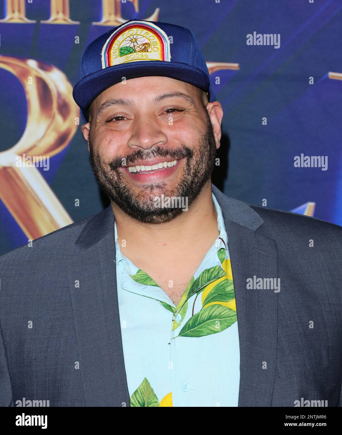 Hollywood, USA. 27. Februar 2023. Colton Dunn trifft am Montag, den 27. Februar 2023, auf dem Roten Teppich für Hulu History of the World, Teil II, im Hollywood Legion Theater in Hollywood, Kalifornien ein. (Foto: Juan Pablo Rico/Sipa USA) Guthaben: SIPA USA/Alamy Live News Stockfoto