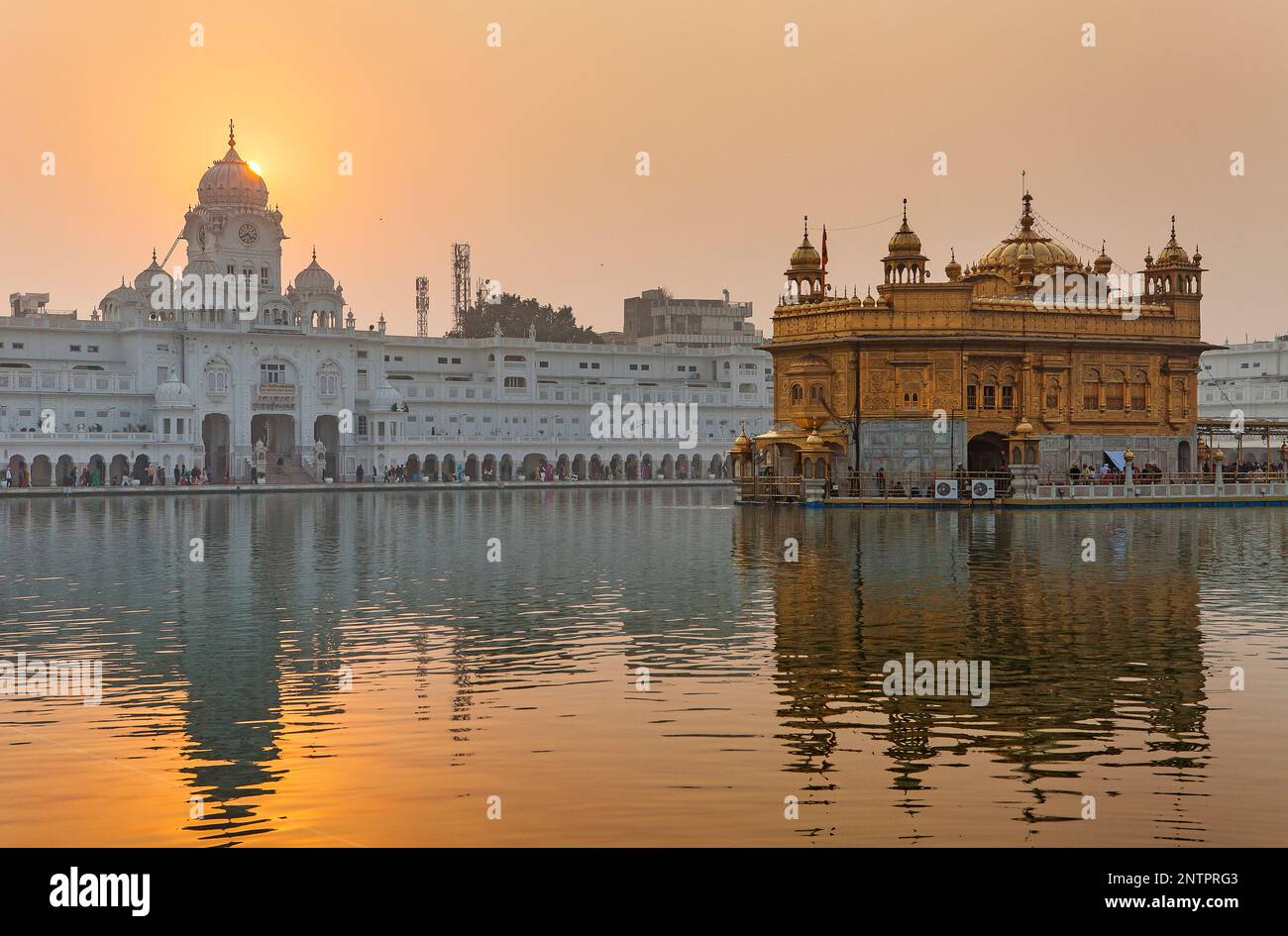 Goldener Tempel, Amritsar, Punjab, Indien Stockfoto