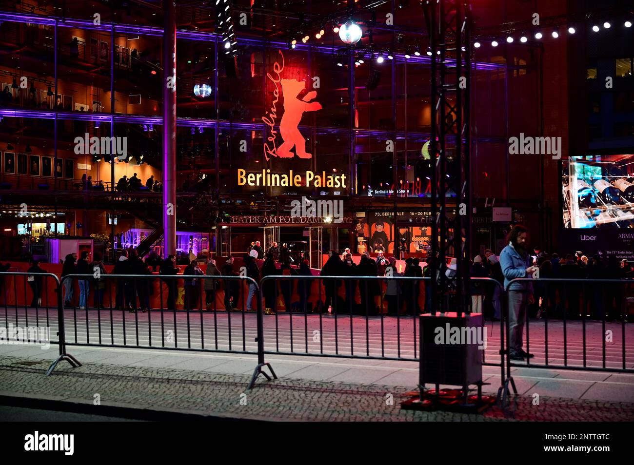 Berlinale 2023 / 73. Internationale Filmfestspiele Berlin im Berlinale Palast. Berlin, 21.02.2023 Stockfoto