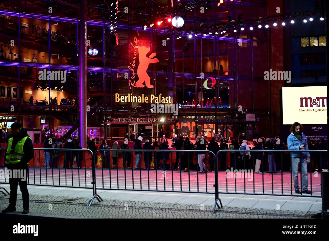 Berlinale 2023 / 73. Internationale Filmfestspiele Berlin im Berlinale Palast. Berlin, 21.02.2023 Stockfoto