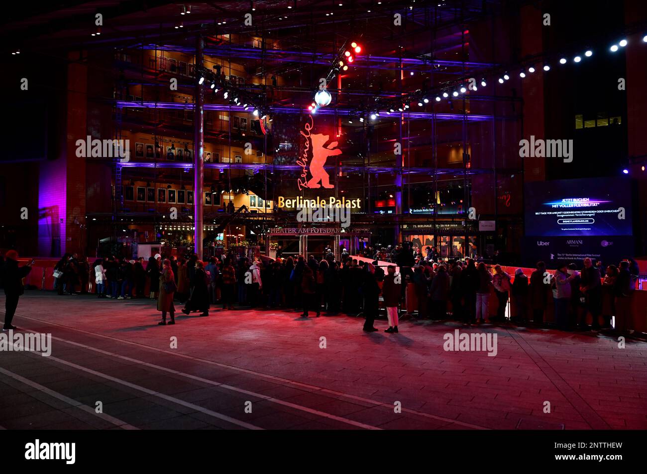 Berlinale 2023 / 73. Internationale Filmfestspiele Berlin im Berlinale Palast. Berlin, 21.02.2023 Stockfoto