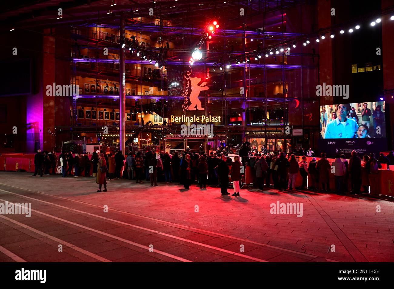 Berlinale 2023 / 73. Internationale Filmfestspiele Berlin im Berlinale Palast. Berlin, 21.02.2023 Stockfoto