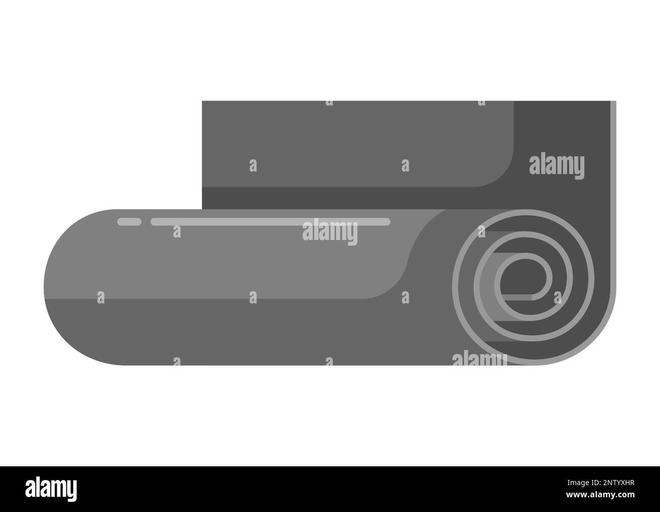 Dachbitumen für Gebäude. Industrieprodukt für Bau und Renovierung. Objekt für Werkstatt und Lager. Stock Vektor
