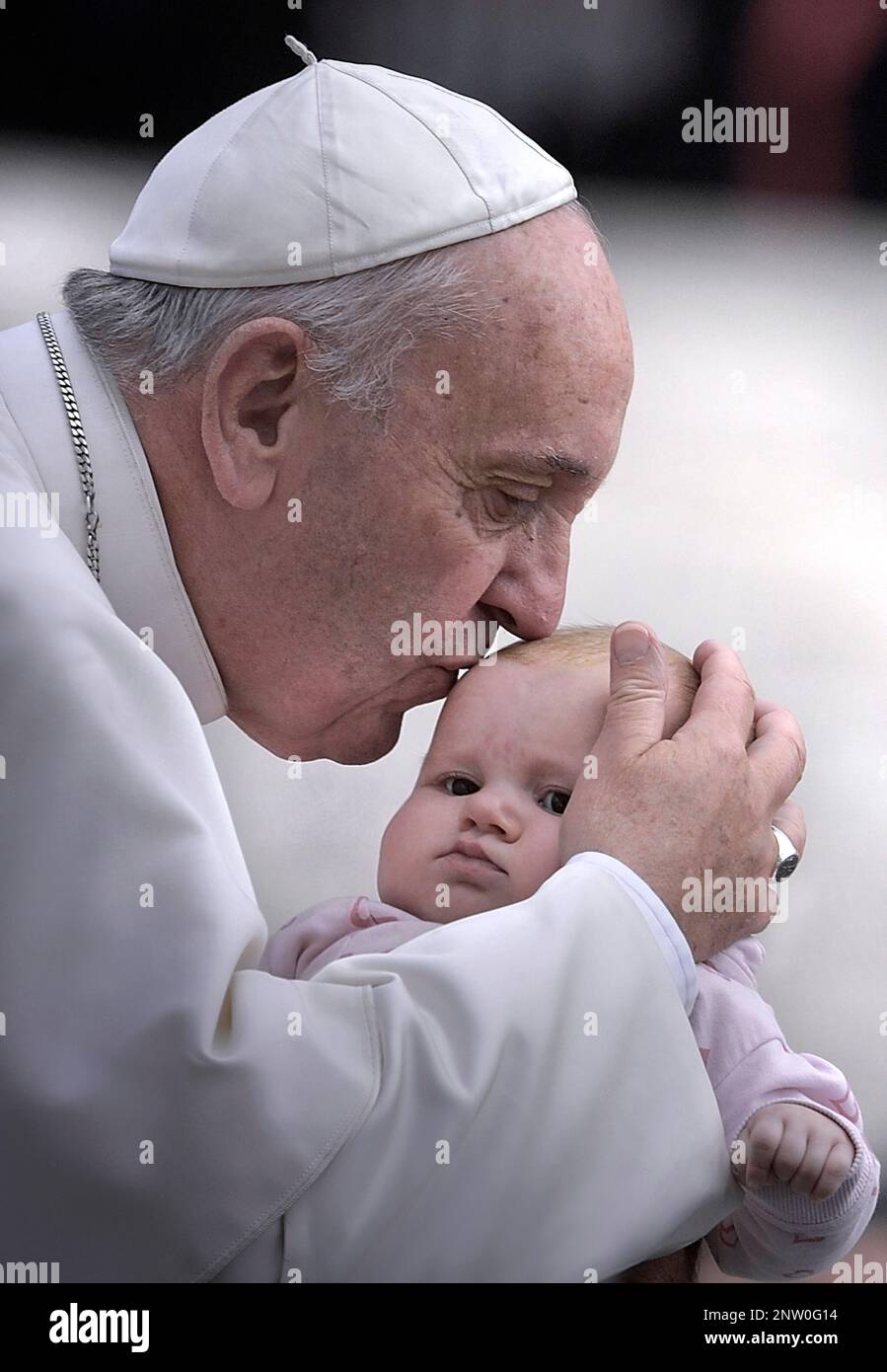 13. März 2023 markiert 10 Jahre Papst Franziskus. Im Bild: Stockfoto