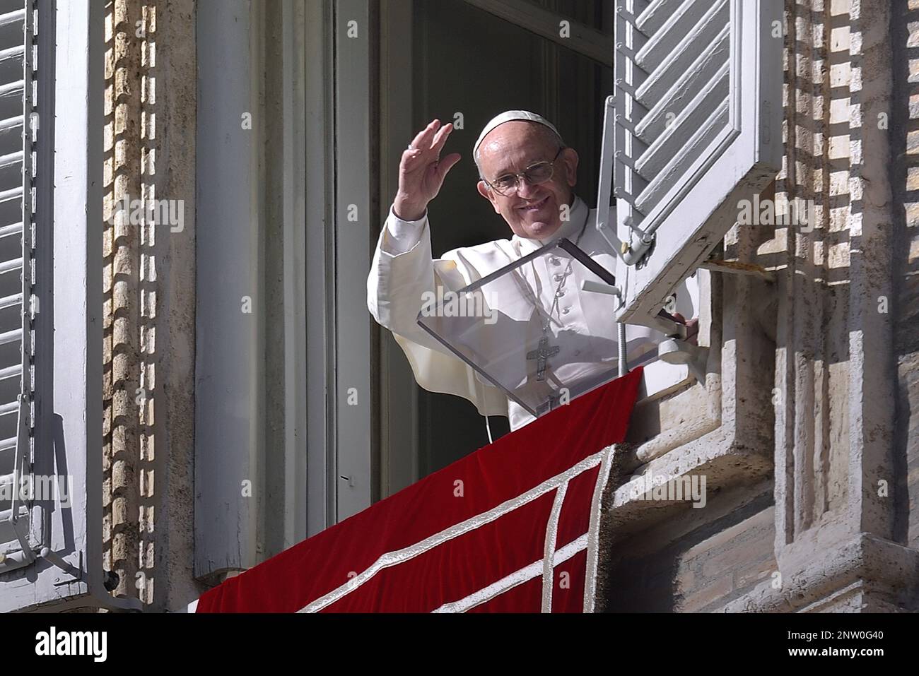 13. März 2023 markiert 10 Jahre Papst Franziskus. Im Bild: Stockfoto