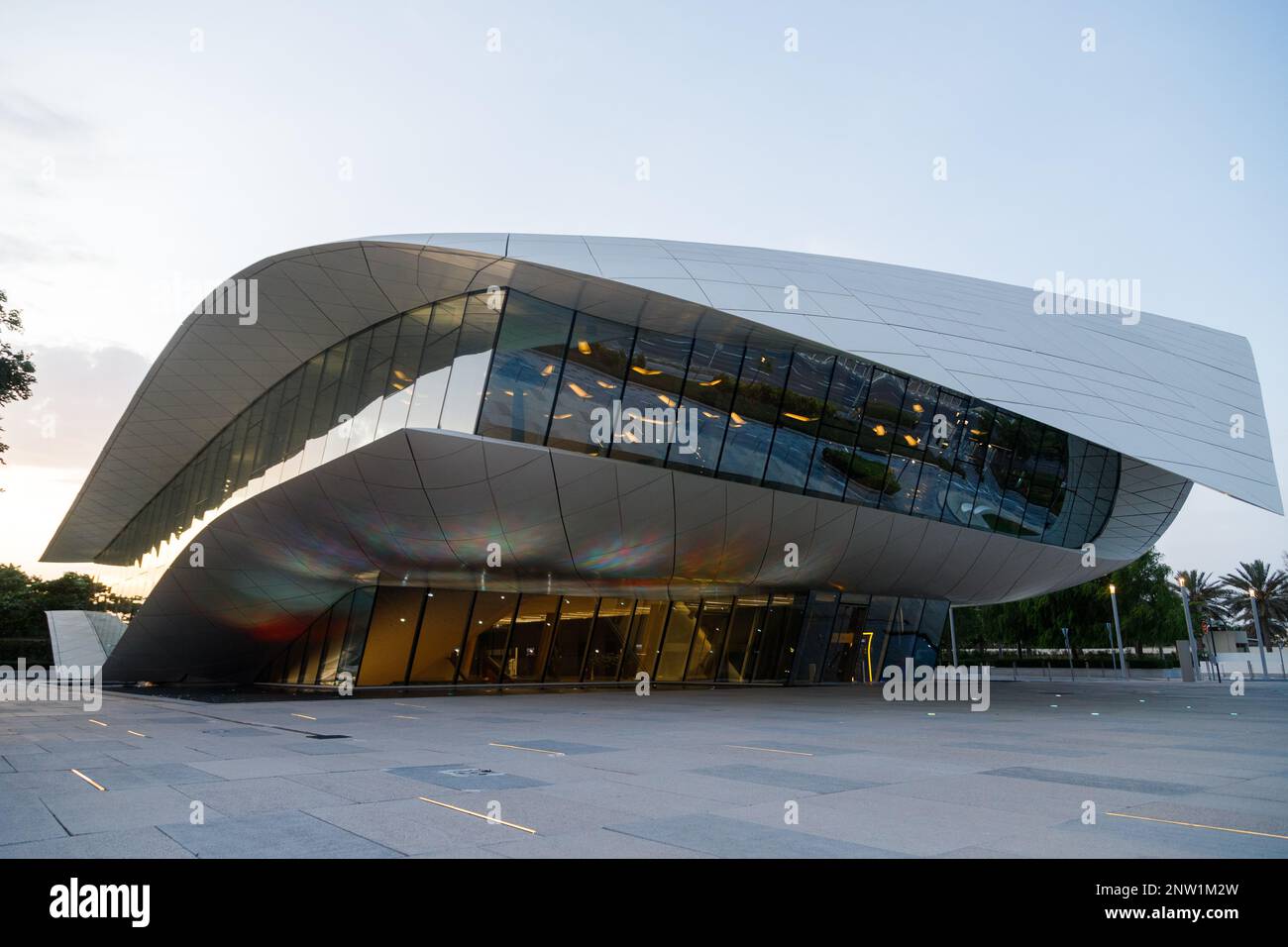 Etihad Museum mit Union House. Stockfoto
