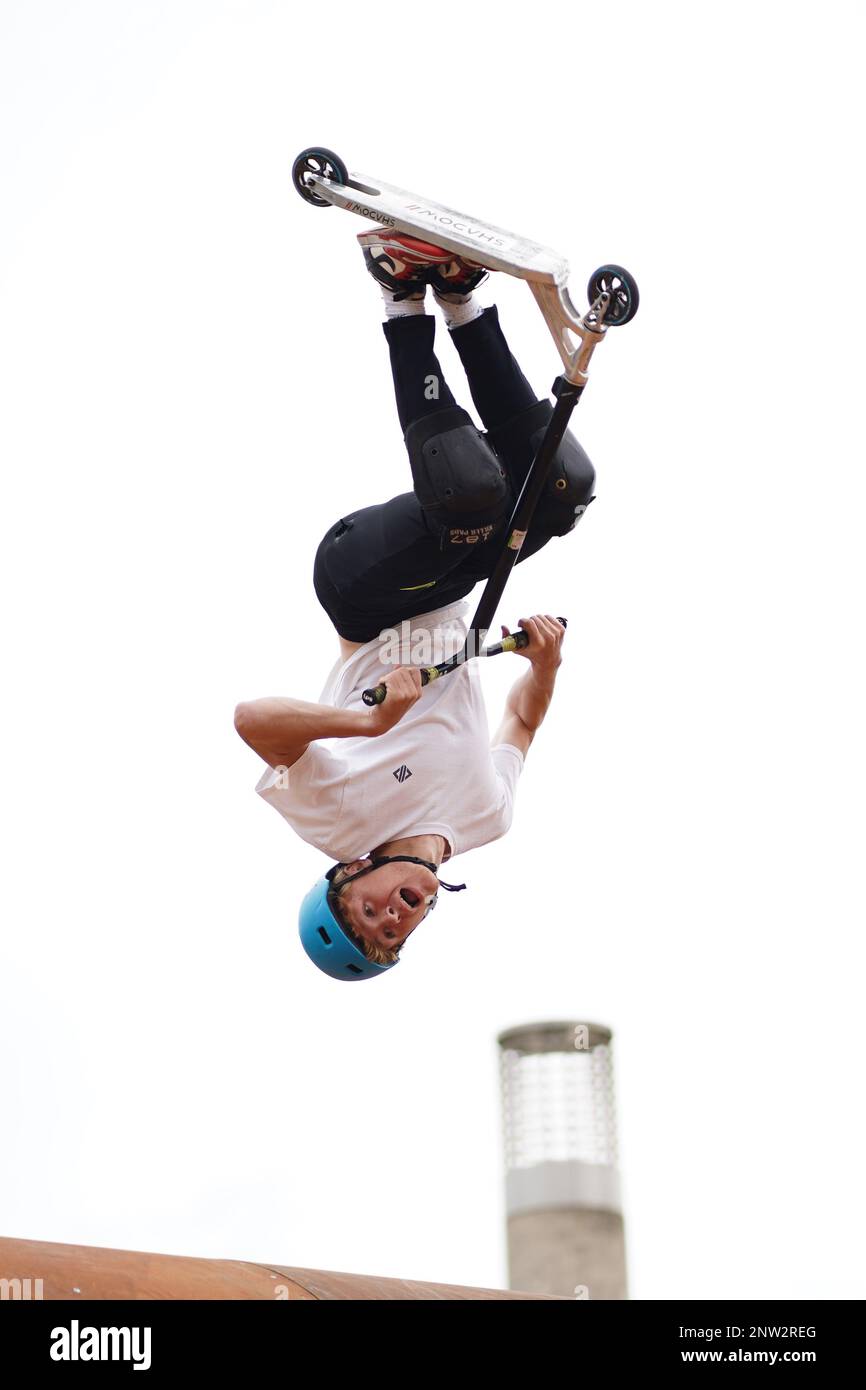 Urdd Urban Games Extreme Sports Stockfoto