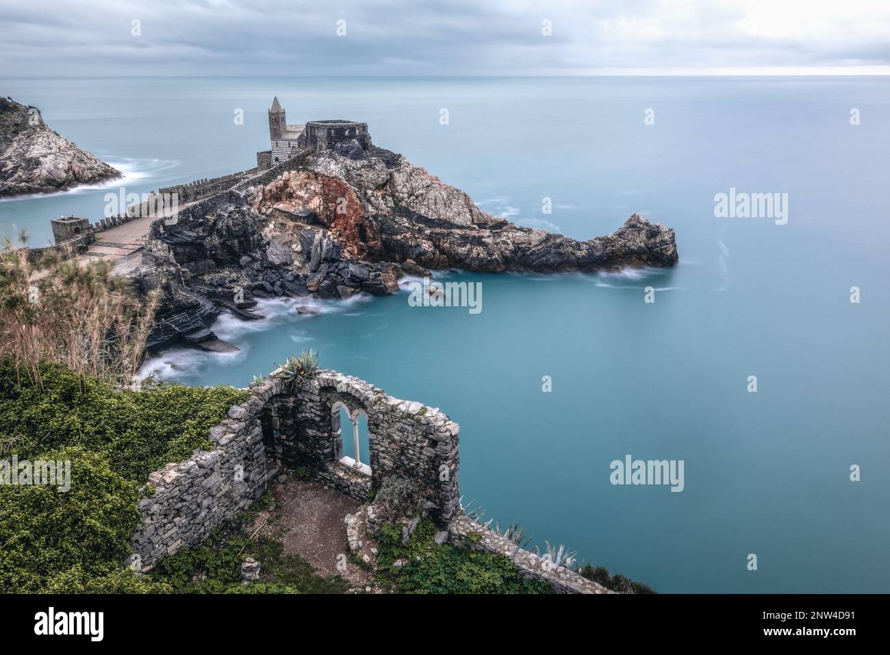 Porto Venere, Ligurien, Italien Stockfoto