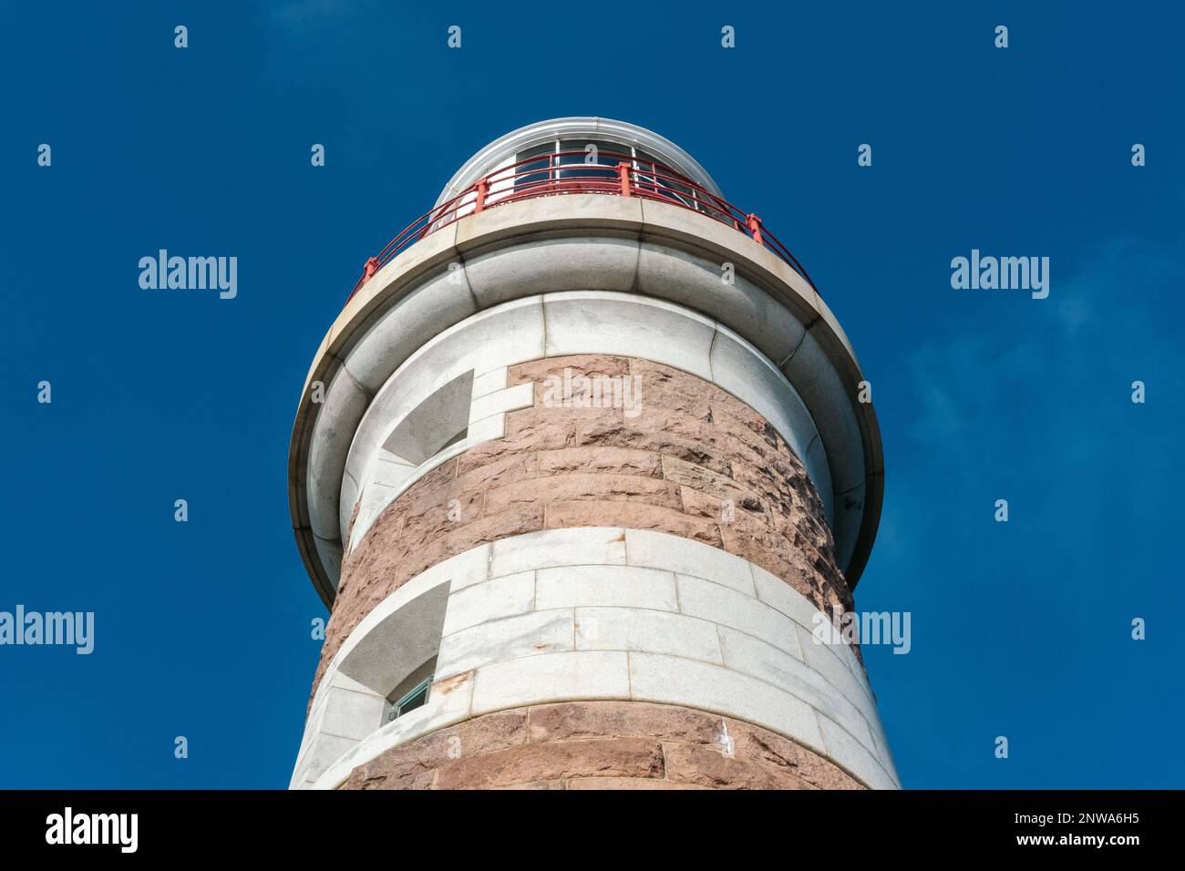 Roker Lighthouse Stockfoto