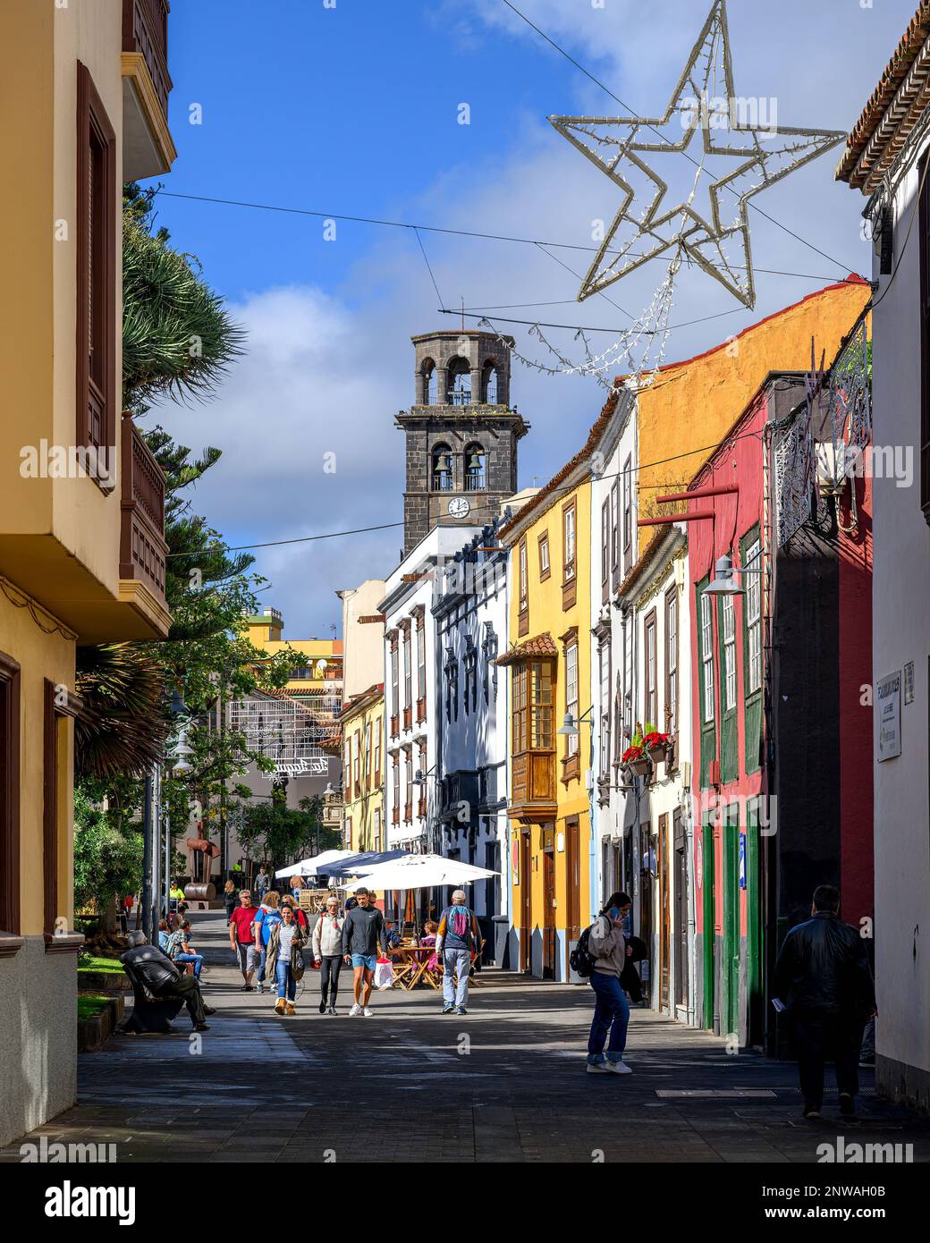 Der Glockenturm von IglesiaParroquia Matriz de Nuestra Señora de La